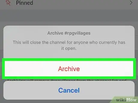 Image titled Archive a Slack Channel on iPhone or iPad Step 5