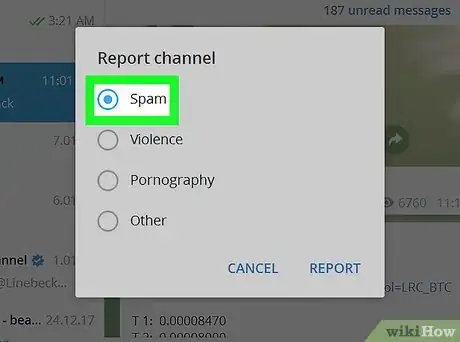 Image titled Report Spam on Telegram on PC or Mac Step 5