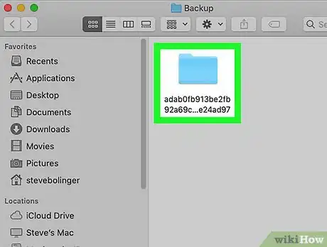 Image titled Find an iPhone Backup on Mac Step 7