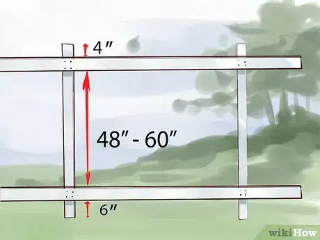 Image titled Build a Steel Post and Rail Fence Step 17