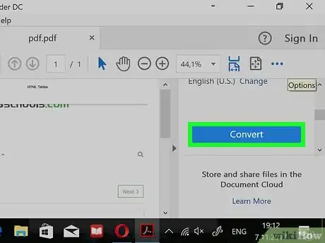 Image titled Create an Excel Spreadsheet from a PDF File Step 19