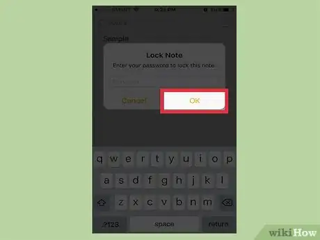 Image titled Password Protect Your Notes in iOS Step 14