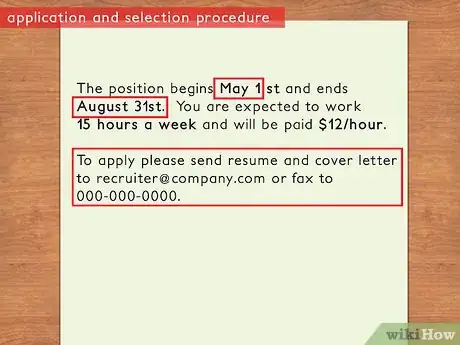 Image titled Write a Job Description for an Intern Step 11