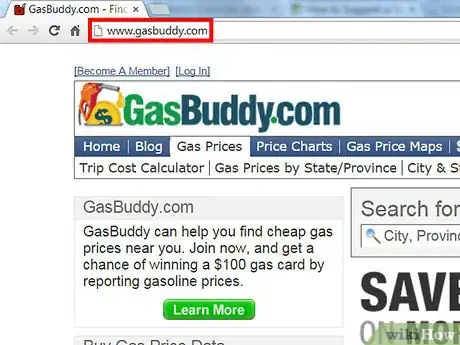 Image titled Suggest a New Gas Station Listing to the GasBuddy Database Step 1