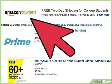 Image titled Sign Up for Free Amazon Prime Student