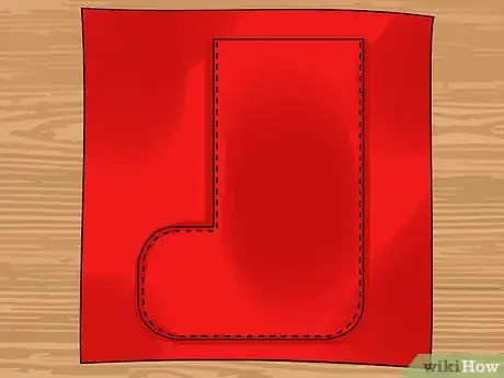 Image titled Make Patchwork Stockings Step 15