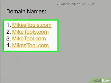 Image titled Pick a Good Domain Name for Your Website Step 8