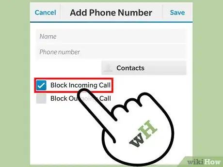 Image titled Block a Number on Blackberry Step 6
