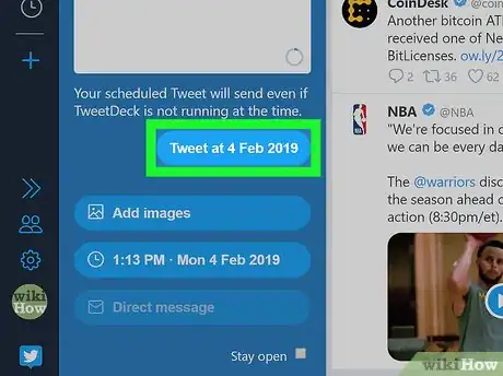 Image titled Schedule Tweets Step 6