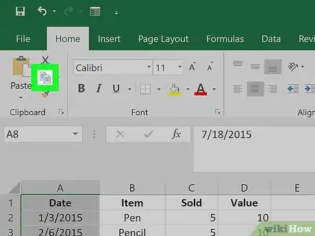 Image titled Copy Multiple Cells in Excel Step 5