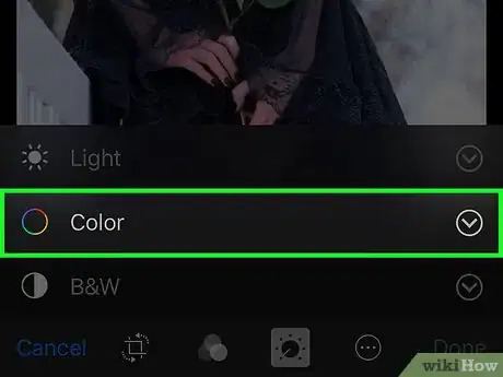 Image titled Change the Saturation of an iPhone Photo Step 6