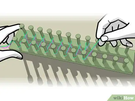 Image titled Knit a Scarf on a Loom Step 07