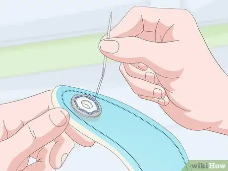 Image titled Cut and Sew a Baby Bib With Snaps Step 20