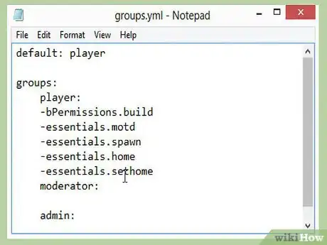 Image titled Set up Bpermissions for a Minecraft Bukkit Server Step 9Bullet4