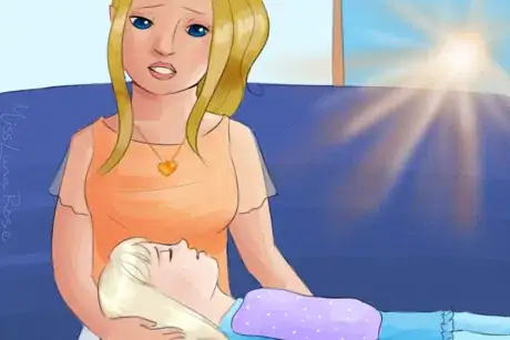 Image titled Sisters with Head in Lap.png