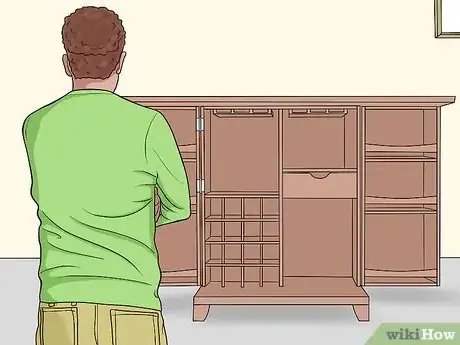 Image titled Make your Own Liquor Cabinet Step 1