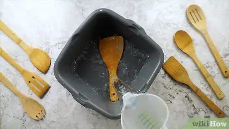 Image titled Clean and Disinfect Wooden Cooking Utensils Step 6