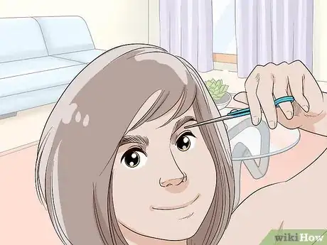 Image titled Style Bangs While Growing Them Out Step 10