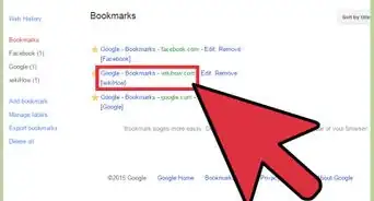 Access Bookmarks on Google Chrome
