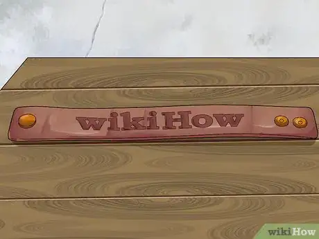 Image titled Engrave Leather Bracelets at Home Step 7