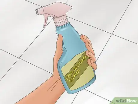 Image titled Clean Fireplace Glass Step 3