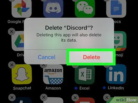 Image titled Uninstall Discord on iPhone or iPad Step 3