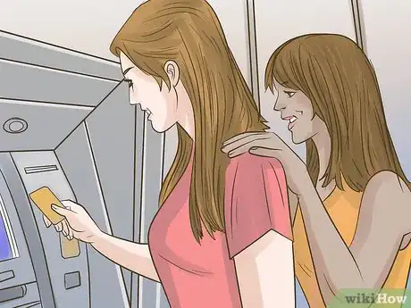 Image titled Stay Safe at an ATM Step 3