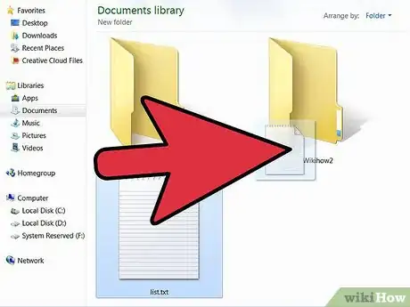 Image titled Create a Folder on a PC Step 9