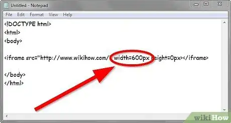 Image titled Resize iFrames in HTML Step 3