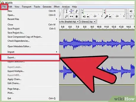 Image titled Extract the Audio From an MPEG Video File With Audacity Step 9