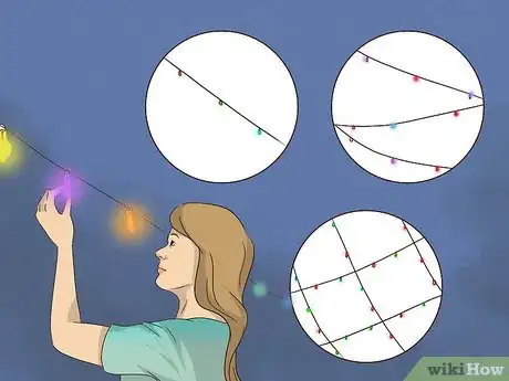Image titled Hang Lights Outside Step 3