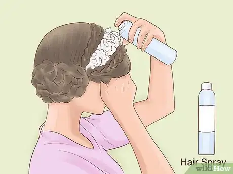 Image titled Do a Braided Flower Crown Hairstyle Step 13