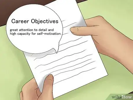 Image titled Write a Career Objective Step 4