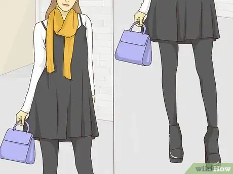 Image titled Style Black Tights Step 4