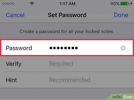 Image titled Reset Your Password for Locked Notes on an iPhone Step 7