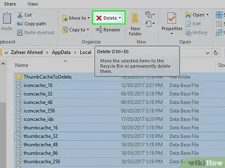 Image titled Completely Rebuild the Icon Cache in Windows 8.1 and 10 Step 10