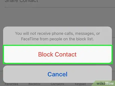 Image titled Block Facetime Calls from Certain Numbers on an iPhone Step 12