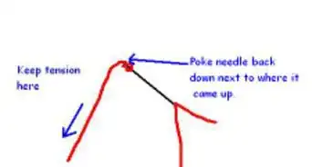 Sew a Colonial Knot Embroidery Stitch