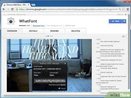 Image titled Find the Font Used in a Website Step 6