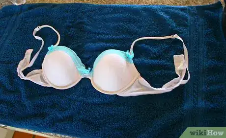 Image titled Place bra on dry towel Step 7