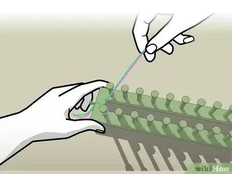 Image titled Knit a Scarf on a Loom Step 04