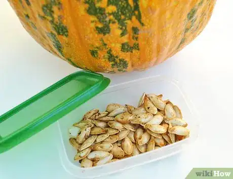 Image titled Make Pumpkin Seeds in the Oven Step 15