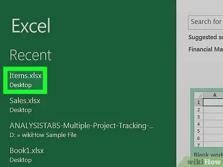 Image titled Split a Cell in Excel on PC or Mac Step 2