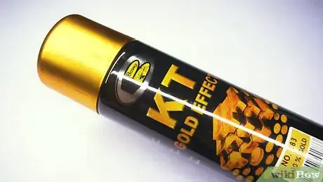 Image titled Spray Paint with Gold Step 1