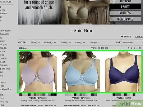 Image titled Buy a Bra Online Step 3