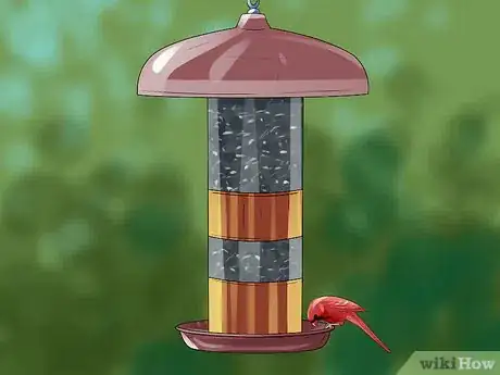 Image titled Use a Backyard Bird Feeder Step 2