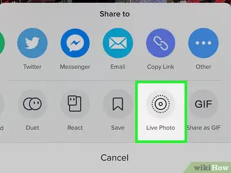 Image titled Save a TikTok Video in Your Gallery on iPhone or iPad Step 21