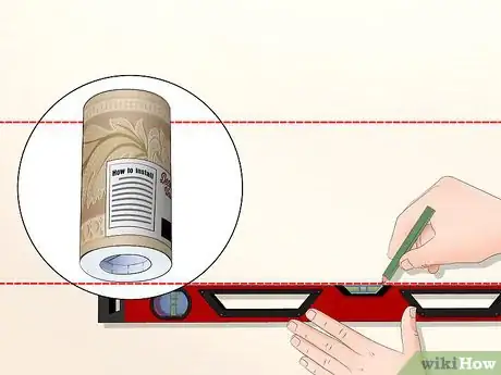 Image titled Prepare a Wall for Wallpaper Border Step 4
