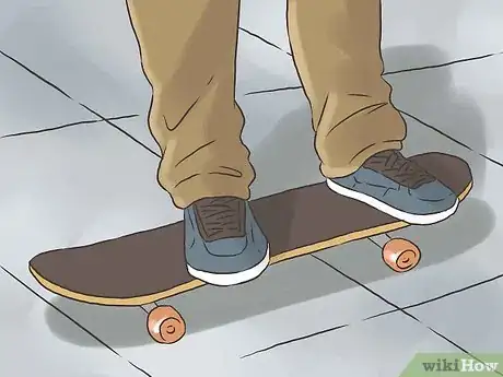 Image titled 180 on a Skateboard Step 1