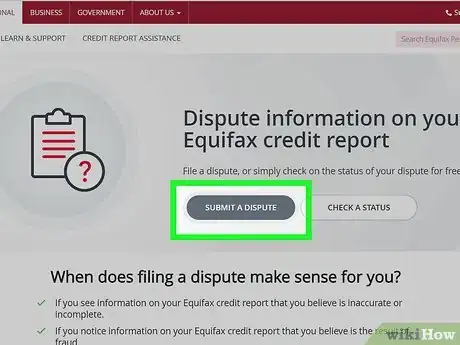 Image titled Get an Equifax Credit Report Step 12